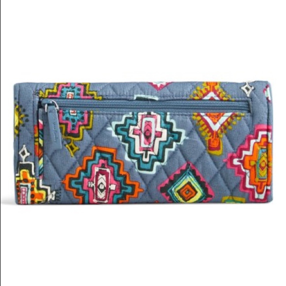 Vera Bradley Painted Medallions RFID Trifold Wallet - Picture 4 of 6